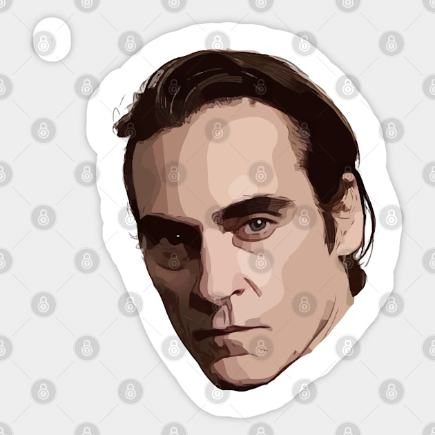 Joaquin Phoenix Vector Art Sticker by Playful Creatives